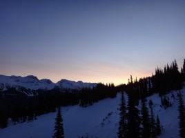 Whistler-levee du soleil