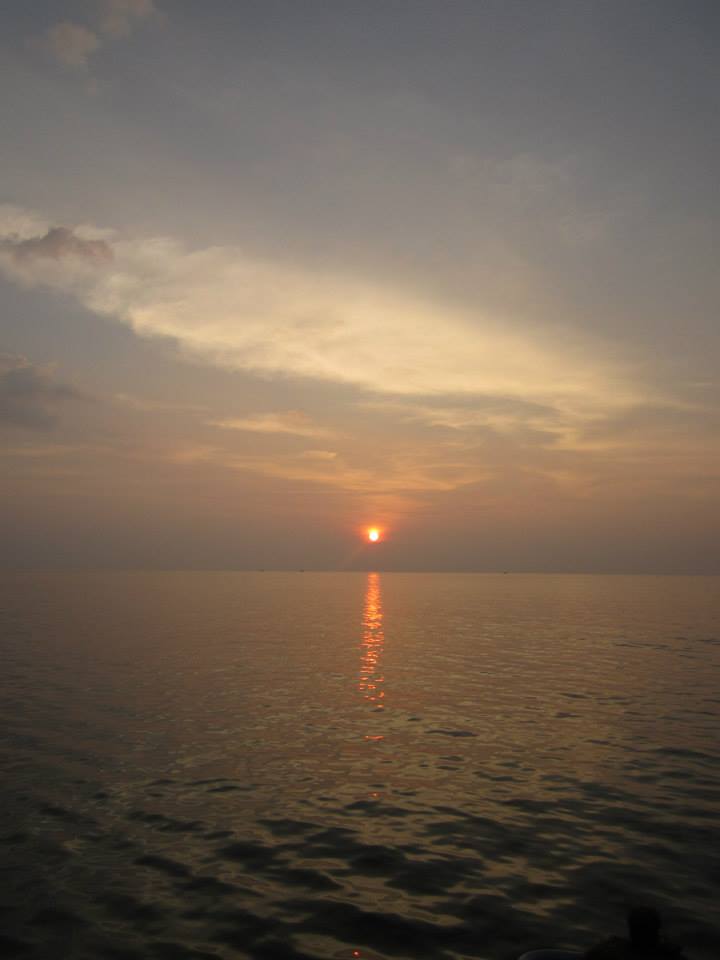 coucher du soleil thailande