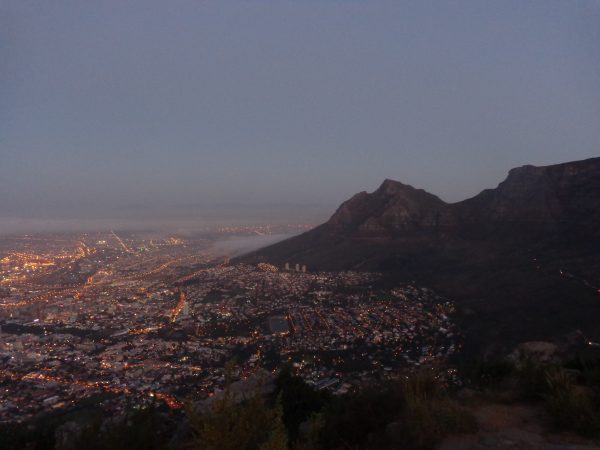 coucher du soleil cape town