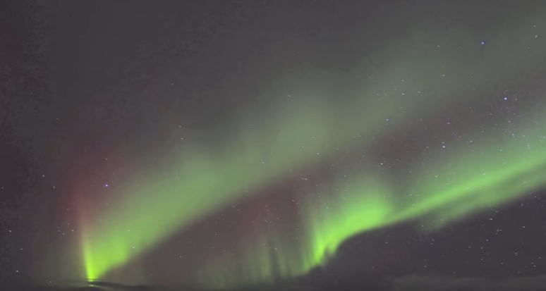 aurores boréales en Islande